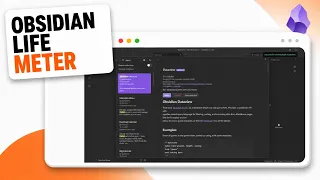 How to Create a Life Progress Bar in Obsidian Life Timeline Gauge