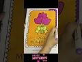happy mothers day coloring page for kids