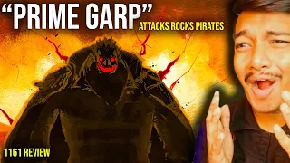 garp attacks rocks pirates rayleigh defeats sommers one piece chapter 1161 in hindi