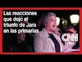 Download Lagu Las reacciones que dejó el triunfo de Jeannette Jara en las primarias del oficialismo