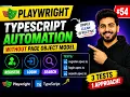 54 Playwright TypeScript Framework - Part 1 Playwright TypeScript 2026