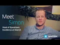 Meet Simon - Head of Operations Excellence at Maersk