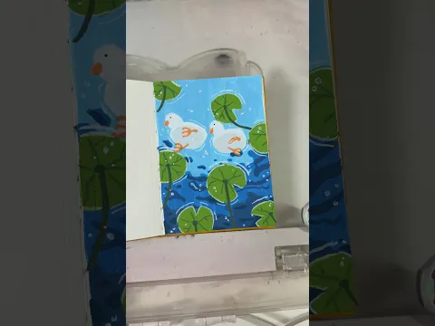 Testing out my new markers #sketchbook #acrylicmarkers #guangna #asmr #acrylicpainting