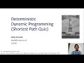 Week1 2 Quiz on Shortest Path Dynamic Programming