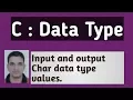 C Programming Tutorial 6 Char Data Type