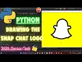 Python Turtle Tutorial Drawing the Snapchat Logo