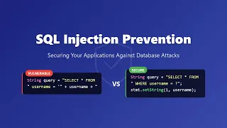 SQL Injection Prevention Protect Your Database from Attacks