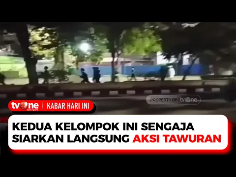 Tawuran Disiarkan di Medsos, Polisi Ciduk Sembilan Pelaku