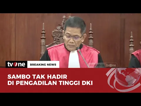 Sidang Putusan Banding, Ferdy Sambo Tak Hadir di PT DKI