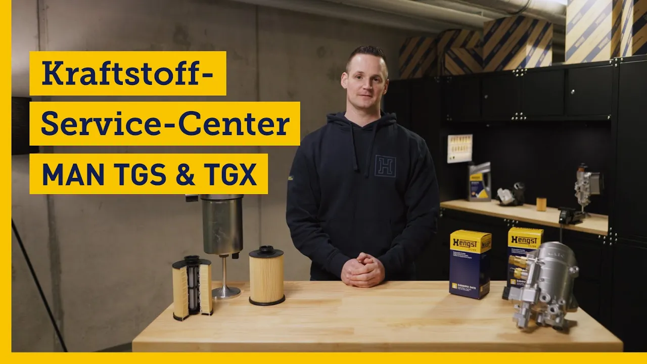 Das Kraftstoff-Service-Center von Hengst für den MAN TGS und TGX