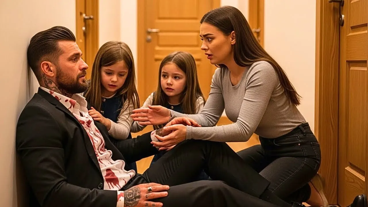 Madre Soltera Lo Encontró Herido Y Abrazando A Sus Hijas Sin Saber Que Era Un Jefe Mafioso Italiano poster