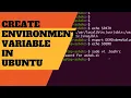 Create Environment Variable Permanently Ubuntu