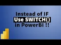 When to use Switch Statement instead of IF Statement in PowerBI MiTutorials