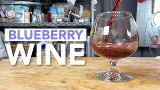 Download Making Blueberry Wine | One gallon simple recipe start to finish - with a tasting! MP3