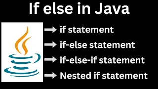 if-else if-else-if Nested if-else statements in Java