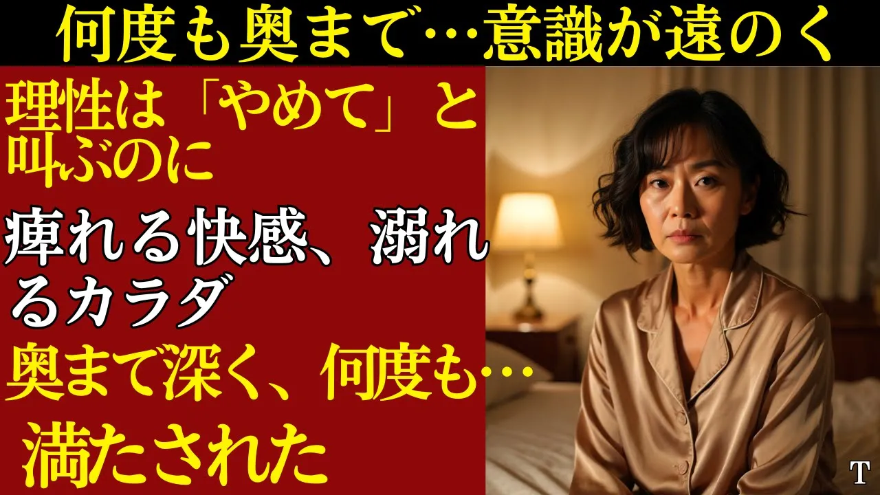 Outline Video 【シニア恋愛】「ダメって言ったのに…身体の奥が、熱くて震えてる」