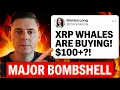 URGENT XRP BOMB WHALES ARE BUYING NOW 100