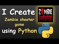 I CREATE ZOMBIE SHOOTER GAME USING PYTHON