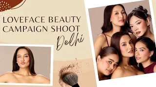 LOVEFACE BEAUTY's first official CAMPAIGN Shoot in Delhi | Behind The Scenes | Priyanka Karki