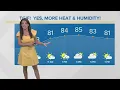 Another hot day Cleveland weather forecast with Hollie Strano for August 27 2021