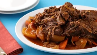 This is the #1 Slow Cooker Roast Beef recipe on YouTube because it's amazing! Roast Beef recipes don. 