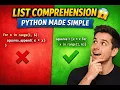 Python List Comprehensions Explained Simply With Examples