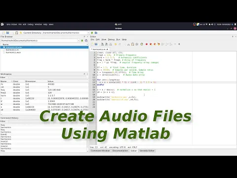 Download MP3 Create Audio Files Using Matlab