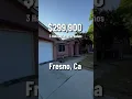 Lagu $299,900 CASA DE 3 HABITACIONES 2 BAÑOS Fresno, CA  #realestate #california #fresno  #home #parati