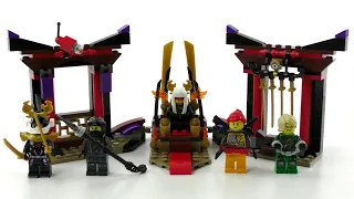 LEGO Ninjago Set 70651 - Duell im Thronsaal / Review deutsch