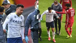 بكاء تريزيجيه بعد إصابته برباط الصليبي ووقوف صلاح بجانبه دندنها