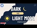 How to Create a Toggle Button Using HTML CSS JavaScript Beginner-Friendly Tutorial