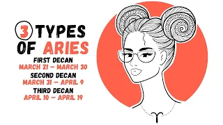 Different Types of Aries Personality Understanding Aries Decans