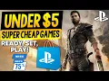 15 GREAT PSN Game Deals UNDER 5 PSN Ready Set Play Sale SUPER CHEAP Games to Buy