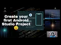 How to create first android studio project For beginners Bengali Android Studio project JAVA
