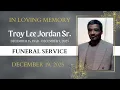 Troy Lee Jordan Sr Funeral Service 25