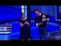 Ike Barinholtz Patton Oswalt Wil Wheaton CHARITIES winning 1 350 000 tonight Celebrity Jeopardy
