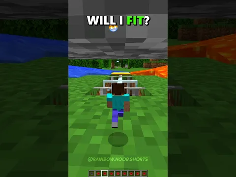 Minecraft Will I Fit....😭 (Payphone)