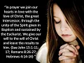 The Catechism of the Catholic Church 2631 2634 - Prayer of Petition and Intercession