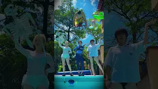 Swing On The Water Short Officer Rabbit Angel 