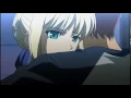 night - Shirou kisses Saber