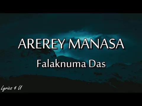 Download MP3 Arerey Manasa full song in telugu( Lyrics Falknuma Das)