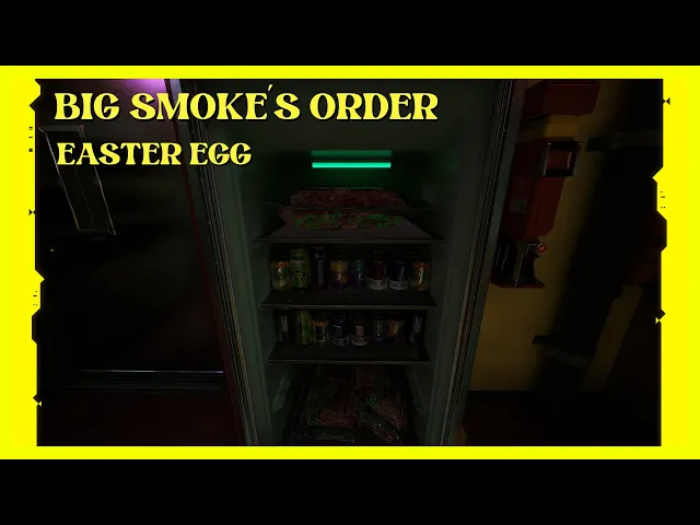 Cyberpunk 2077 - GTA SA Big Smoke Order Easter Egg Location