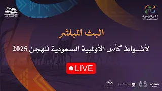 البث المباشر لاستديو خط النهاية والأشواط المسائية لفئة الحقايق كأس الأولمبية السعودية للهجن 2025 