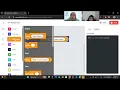 Learning Python Input Function with Ahmad EduBlocks Python Session