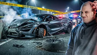 Nowy McLaren 720s do kasacji... Czyli nocne wyścigi w Chicago...