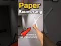 Download Lagu How to make boomerang with paper 😱🪃,paper boomerang