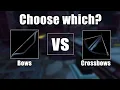 Bows or Crossbows for Progression on RuneScape