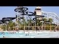 Tour of Hurricane Harbor Water Park in - Six Flags Hurricane Harbor