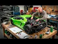 Man Builds a $12,000 Scale Lamborghini with a REAL Engine | From Start to Finish By @septemberflow