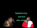 Vegedream ft Tayc pour nous (lyrics/ paroles)